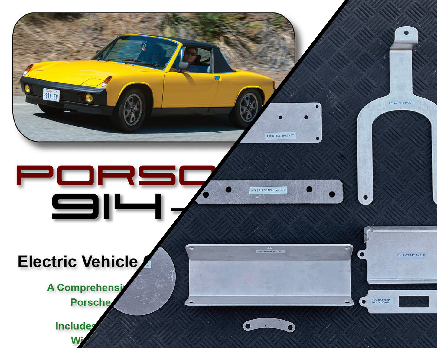 BUNDLE #4 - Conversion Guide + Bracket Kit for Motor Cradle