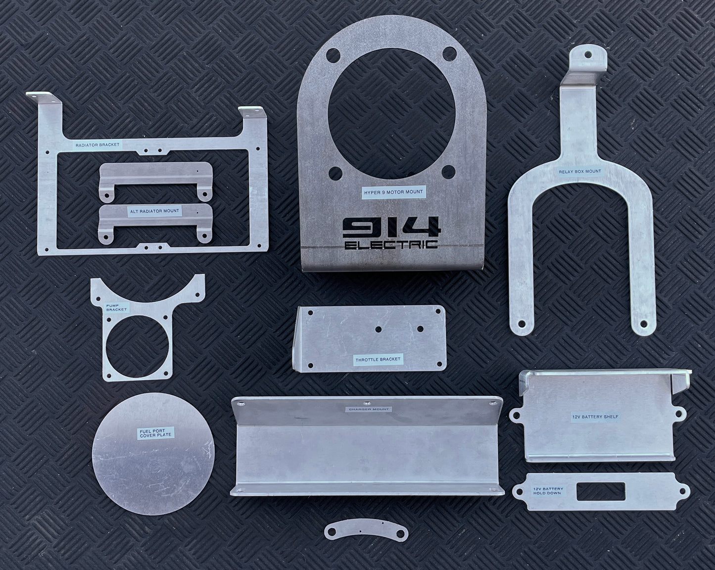 COMPLETE 914EV Mounting Bracket Kit - HyPer 9 End Bell