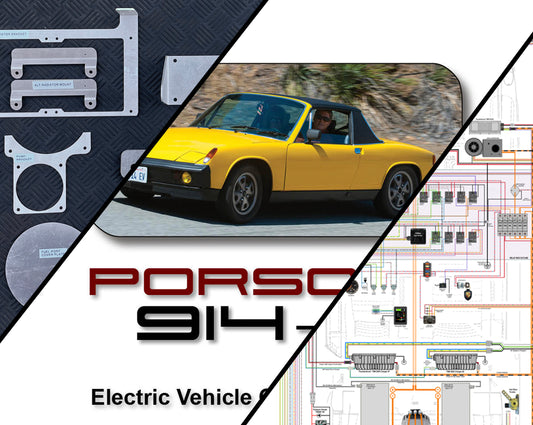 COMPLETE BUNDLE #2 - Conversion Guide + Bracket Kit for Motor Cradle + Large Format Diagrams