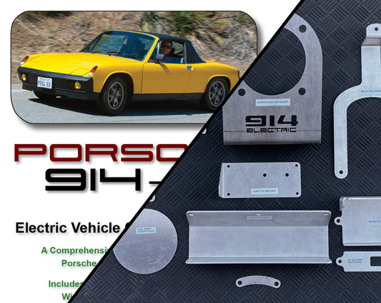 BUNDLE #3 - Conversion Guide + Bracket Kit for Motor End Bell